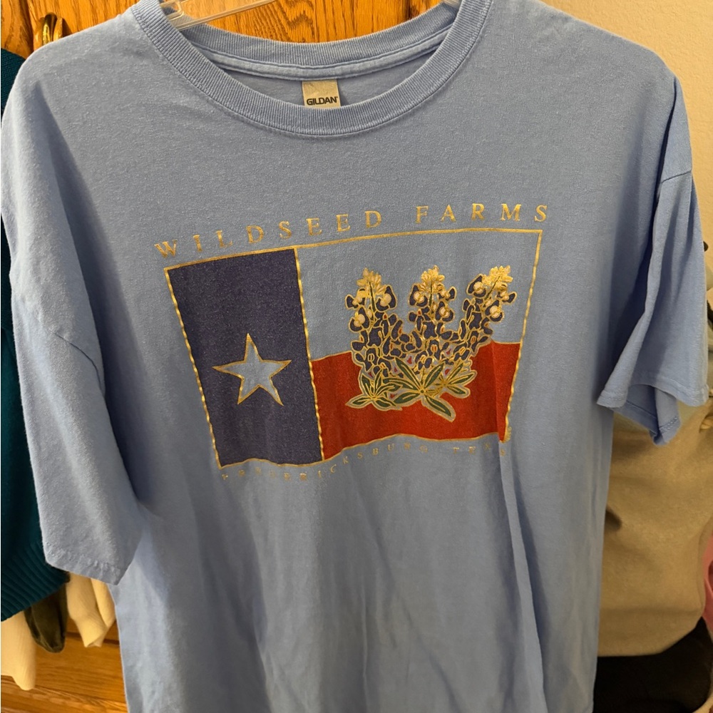 Gildan Blue Graphic T-Shirt (43)
